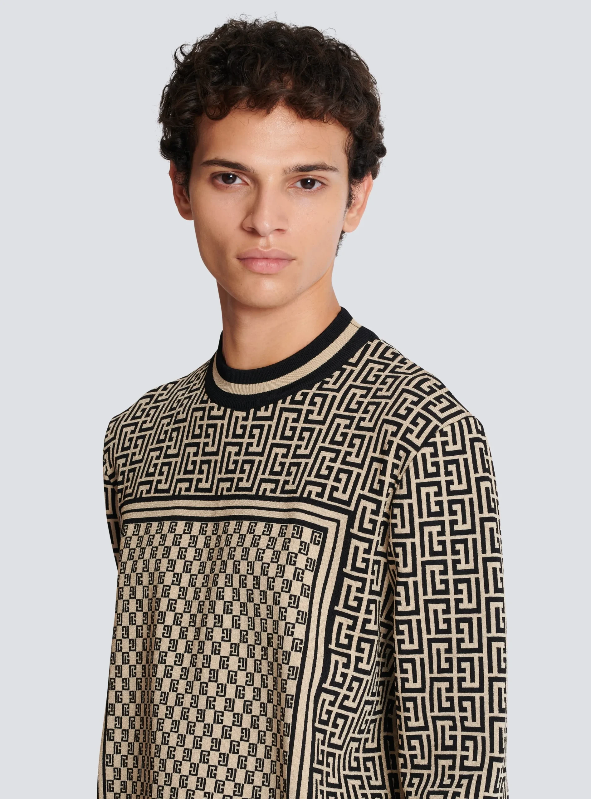 Balmain Mini Monogram Jumper