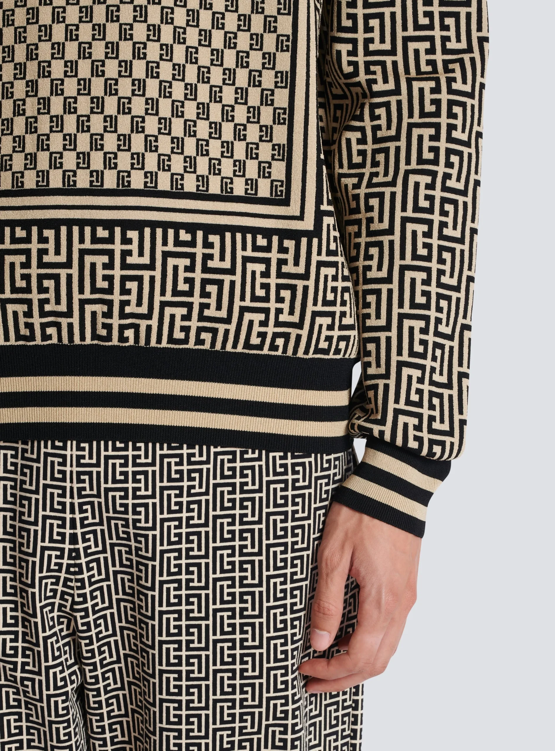Balmain Mini Monogram Jumper