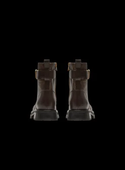 Women Balmain Mini Monogram Romy Army Boots