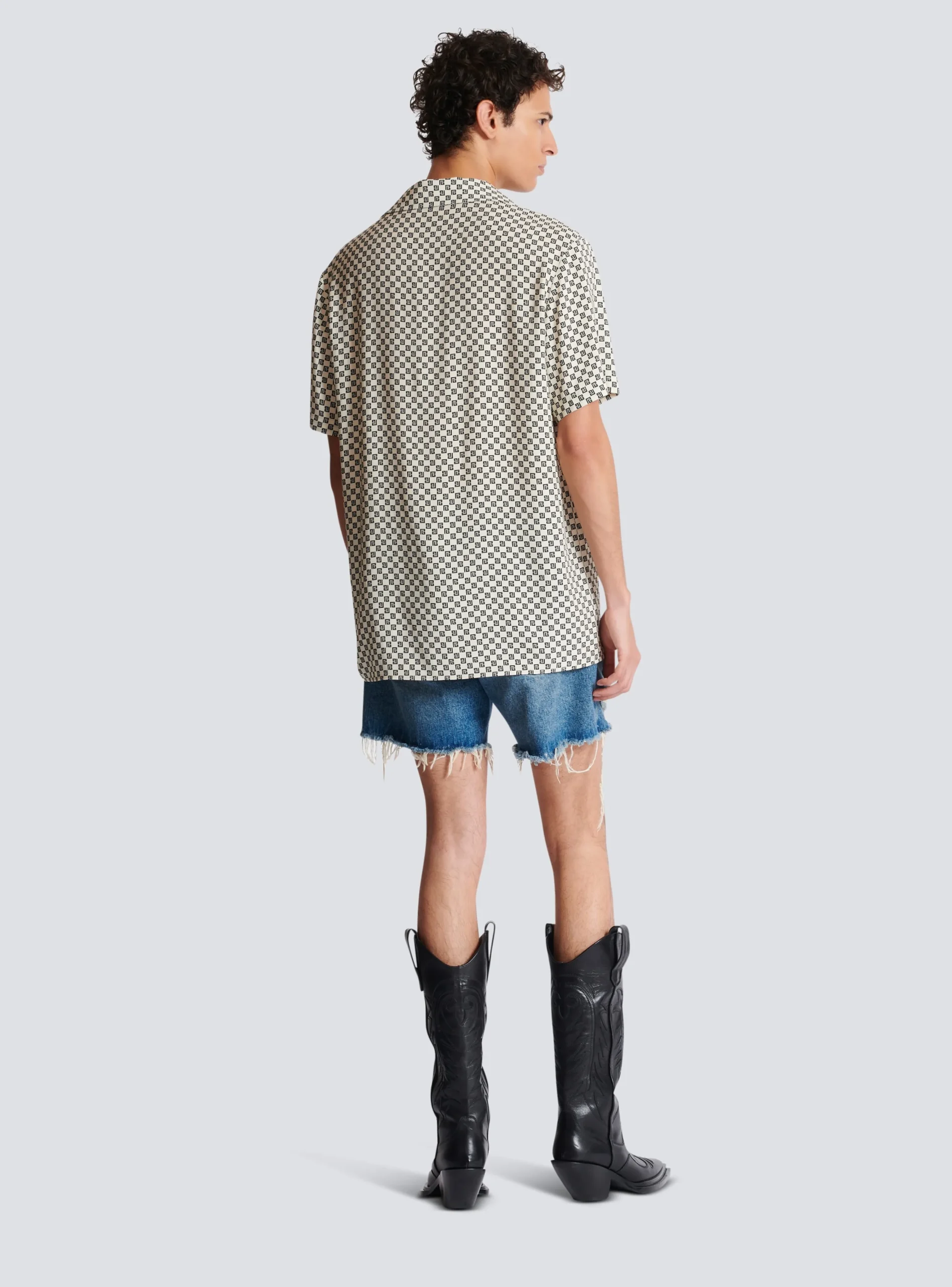 Balmain Mini Monogram Shirt