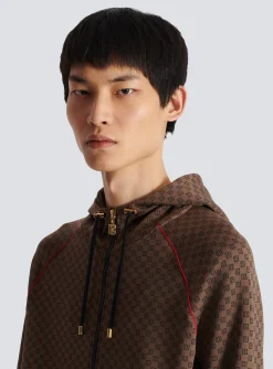 Balmain Mini Monogram Tracksuit Jacket
