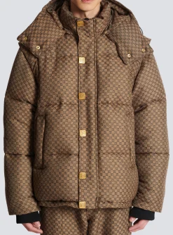 Balmain Mini Monogrammed Down Jacket
