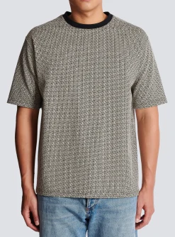 Balmain Mini Monogrammed Jacquard T-shirt