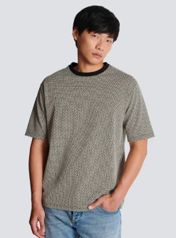 Balmain Mini Monogrammed Jacquard T-shirt
