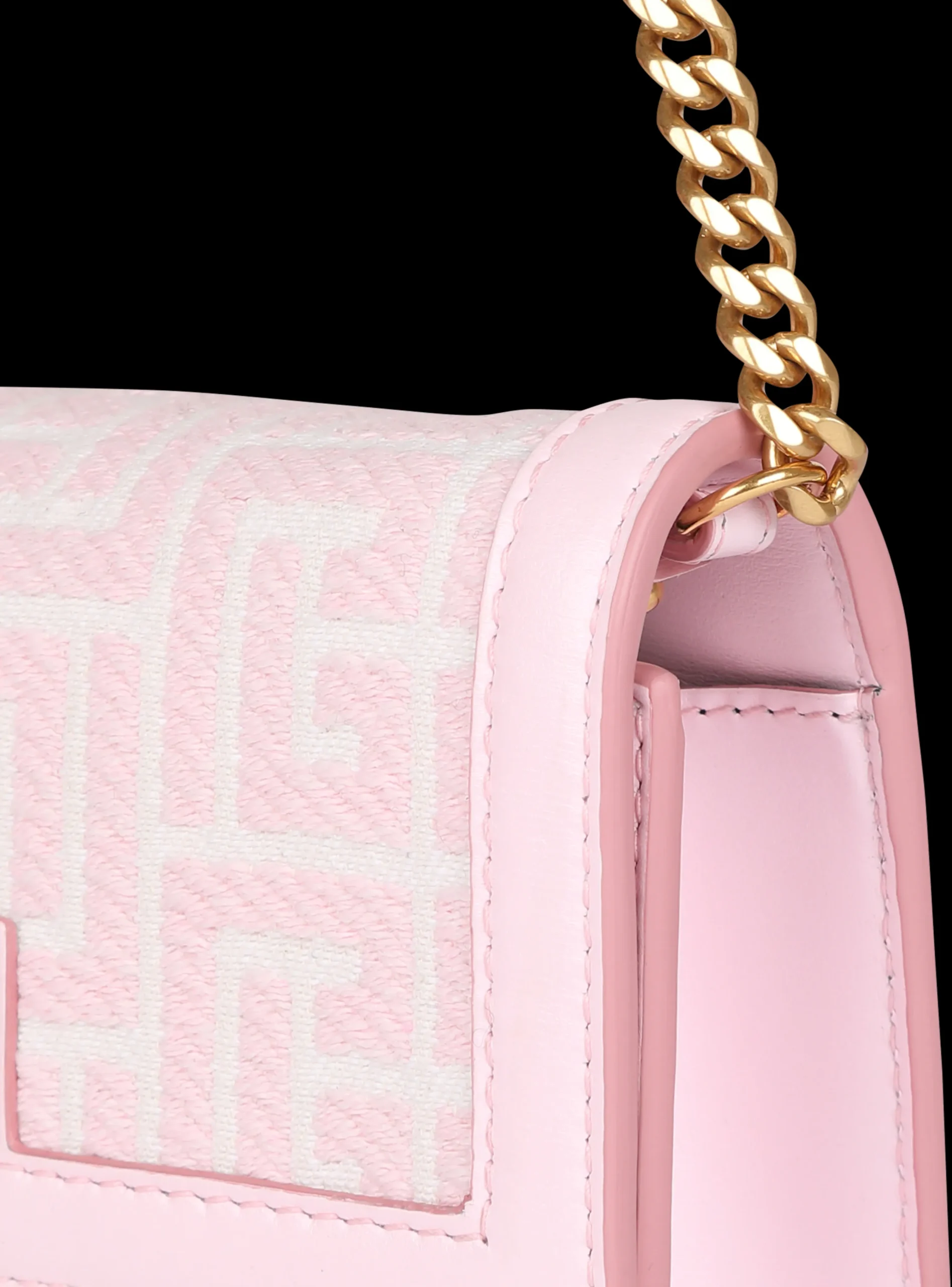 Women Balmain Mini-sized Bicolor Jacquard 1945 Bag
