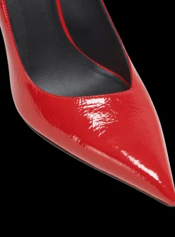 Women Balmain Moneta Patent Leather Courts