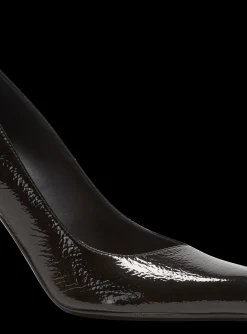Women Balmain Moneta Patent Leather Courts
