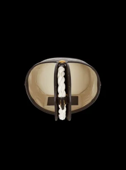 Women Balmain Monogram Canvas And Leather Bucket Bag