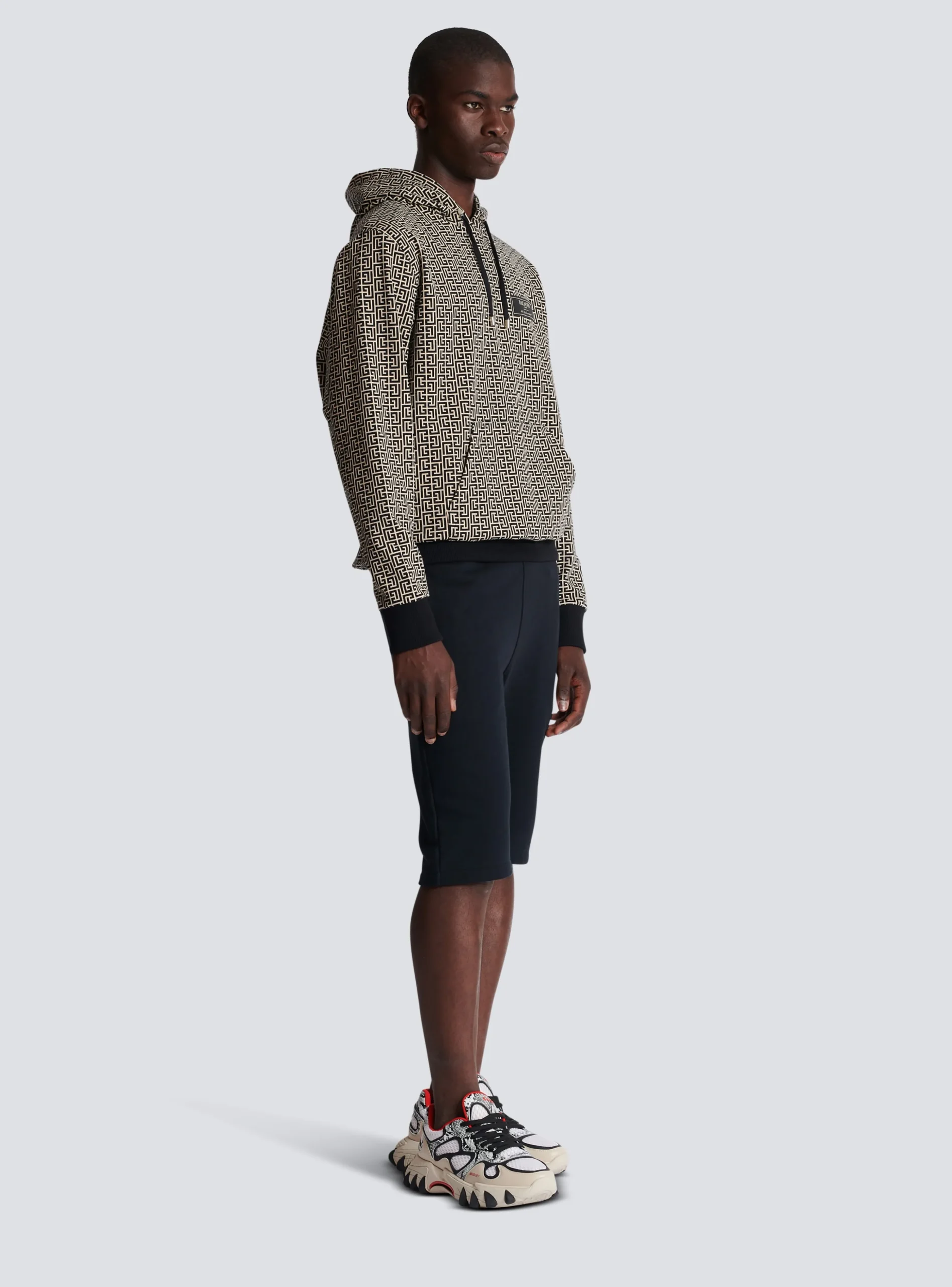 Balmain Monogram Hoodie