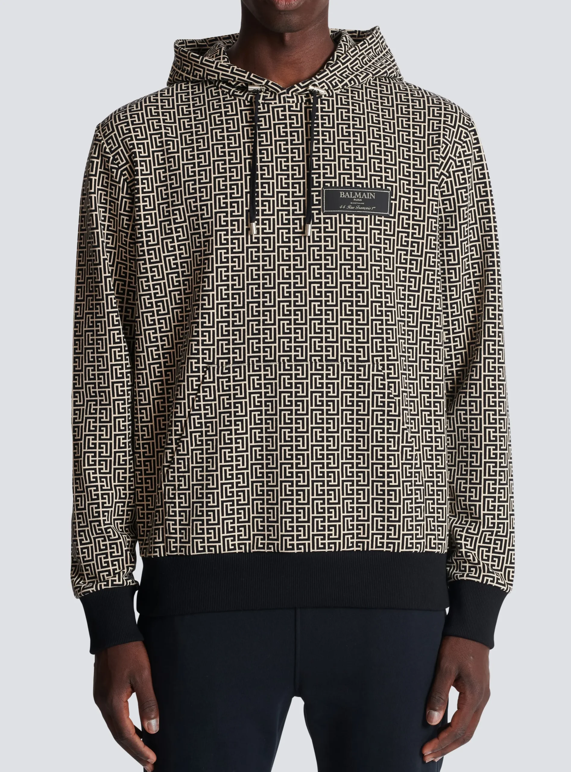 Balmain Monogram Hoodie