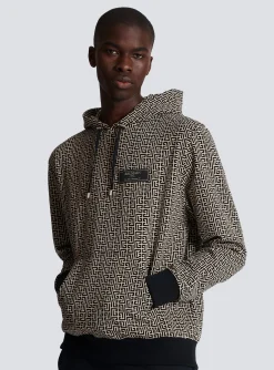 Balmain Monogram Hoodie