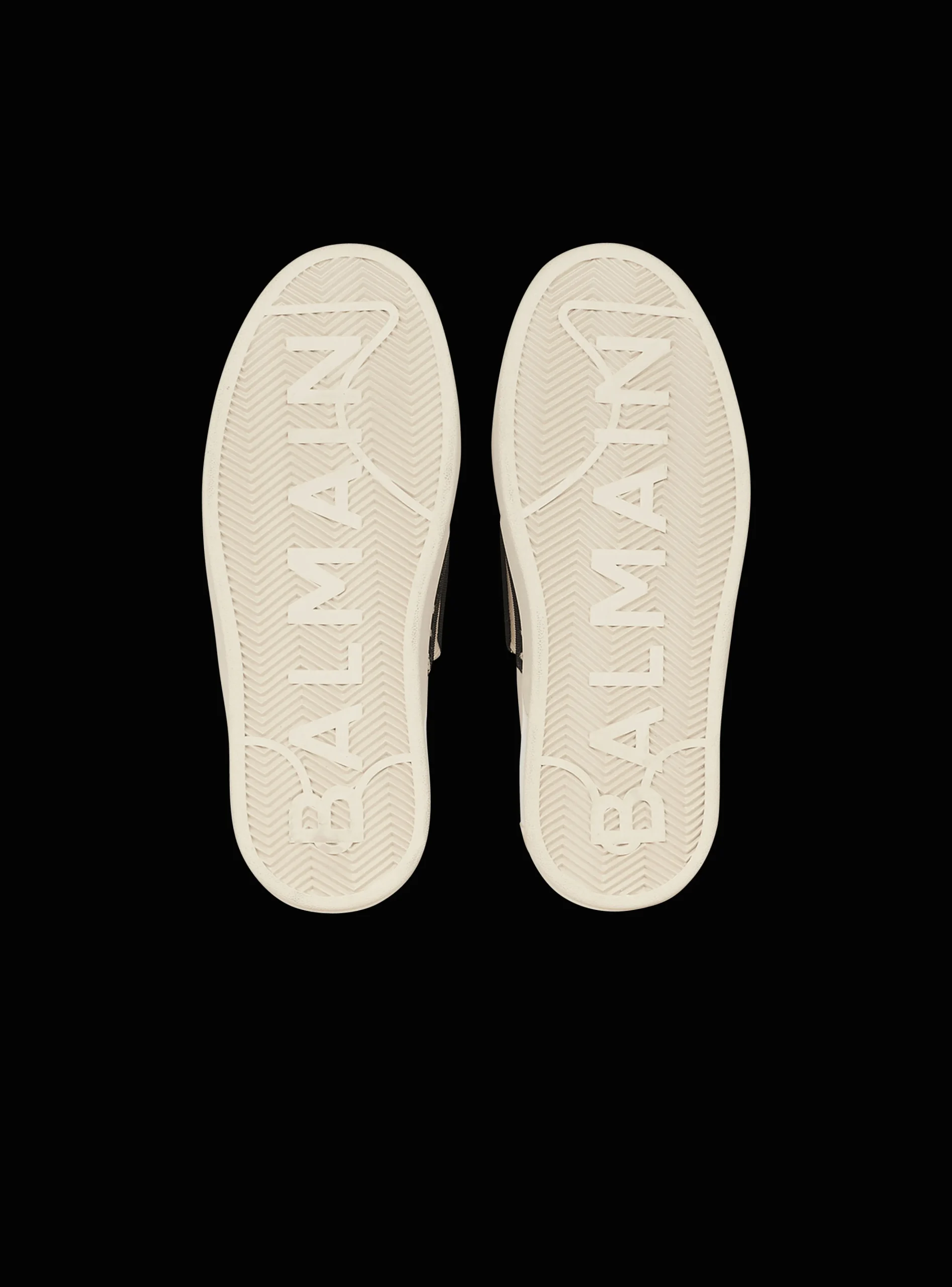 Balmain Monogram Jacquard B-Court Sneakers