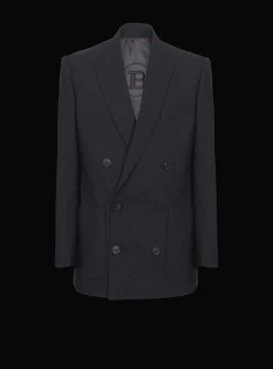 Balmain Monogram Jacquard Blazer