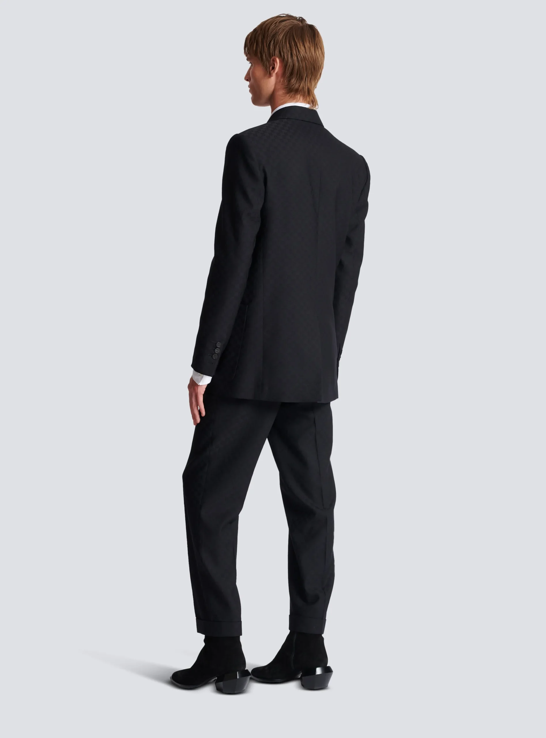 Balmain Monogram Jacquard Blazer