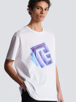 Balmain Neon Logo T-shirt