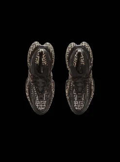 Balmain Neoprene And Leather Unicorn Low-top Sneakers