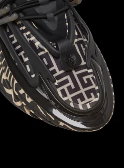 Balmain Neoprene And Leather Unicorn Low-top Sneakers