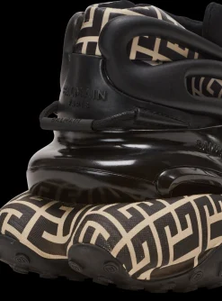 Balmain Neoprene And Leather Unicorn Low-top Sneakers