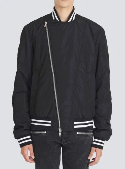 Balmain Nylon Bomber Jacket