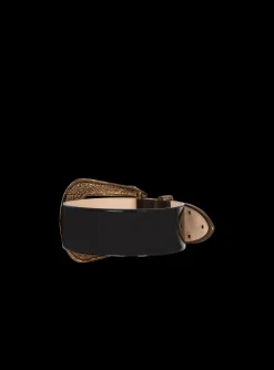 Women Balmain Patent Leather Western Belt
