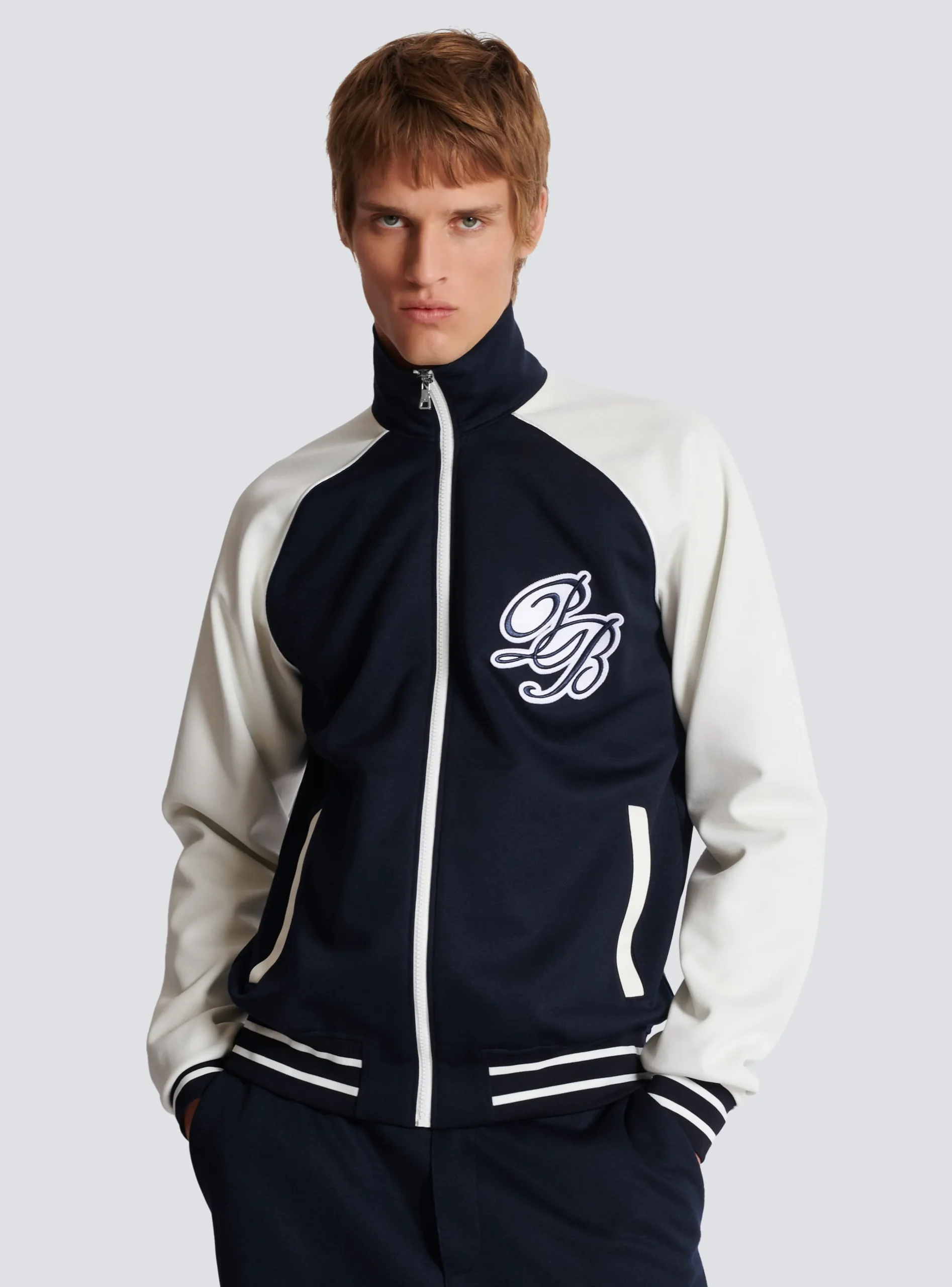 Balmain PB Signature Track Jacket