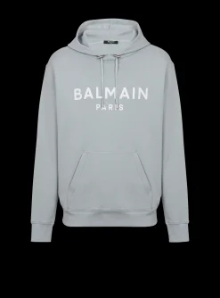 Balmain Printed Paris Hoodie