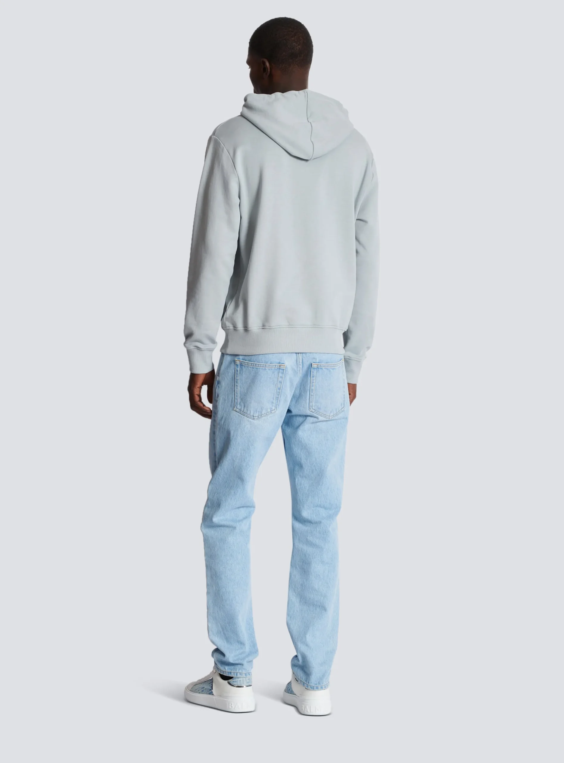 Balmain Printed Paris Hoodie