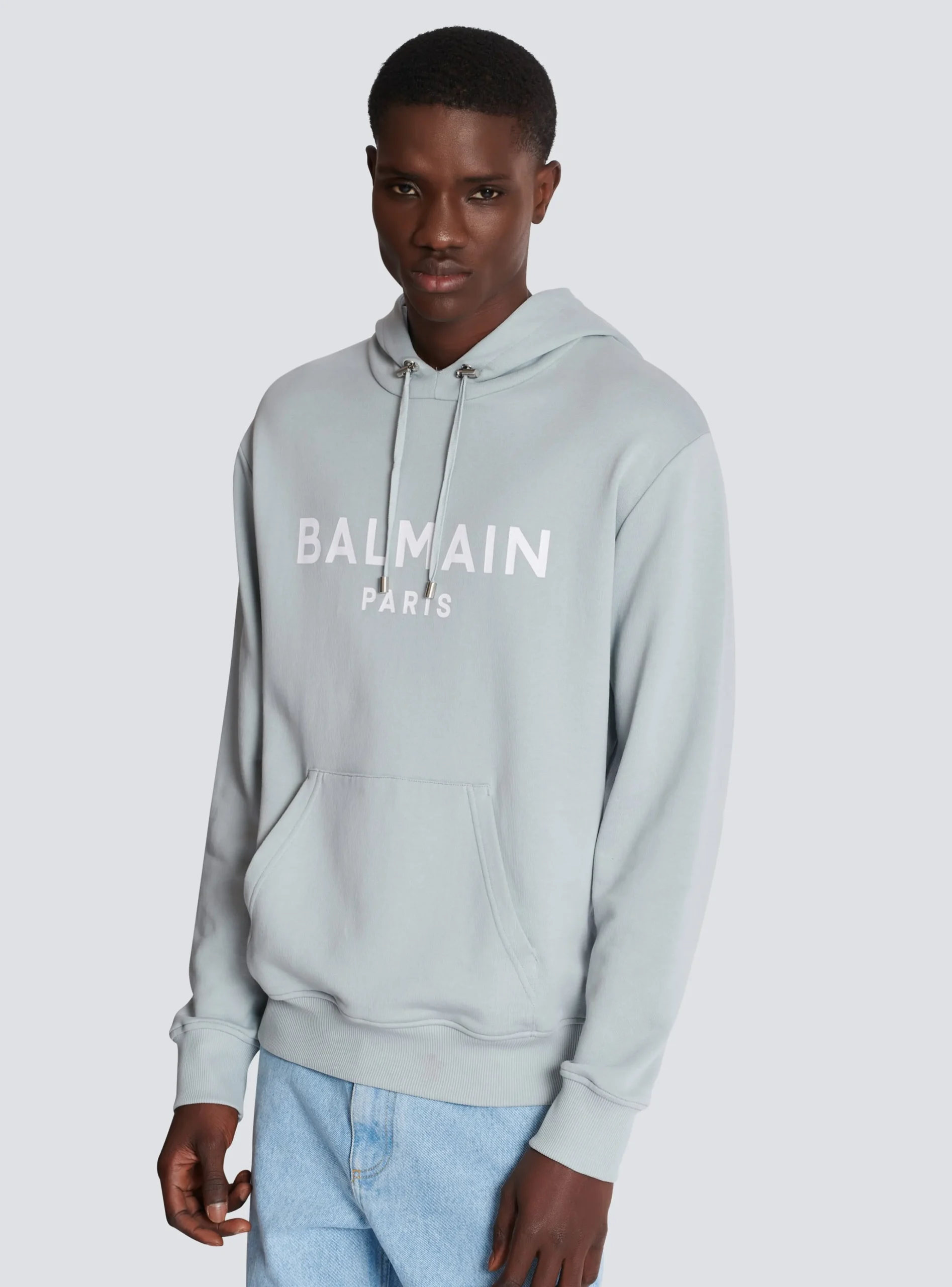 Balmain Printed Paris Hoodie