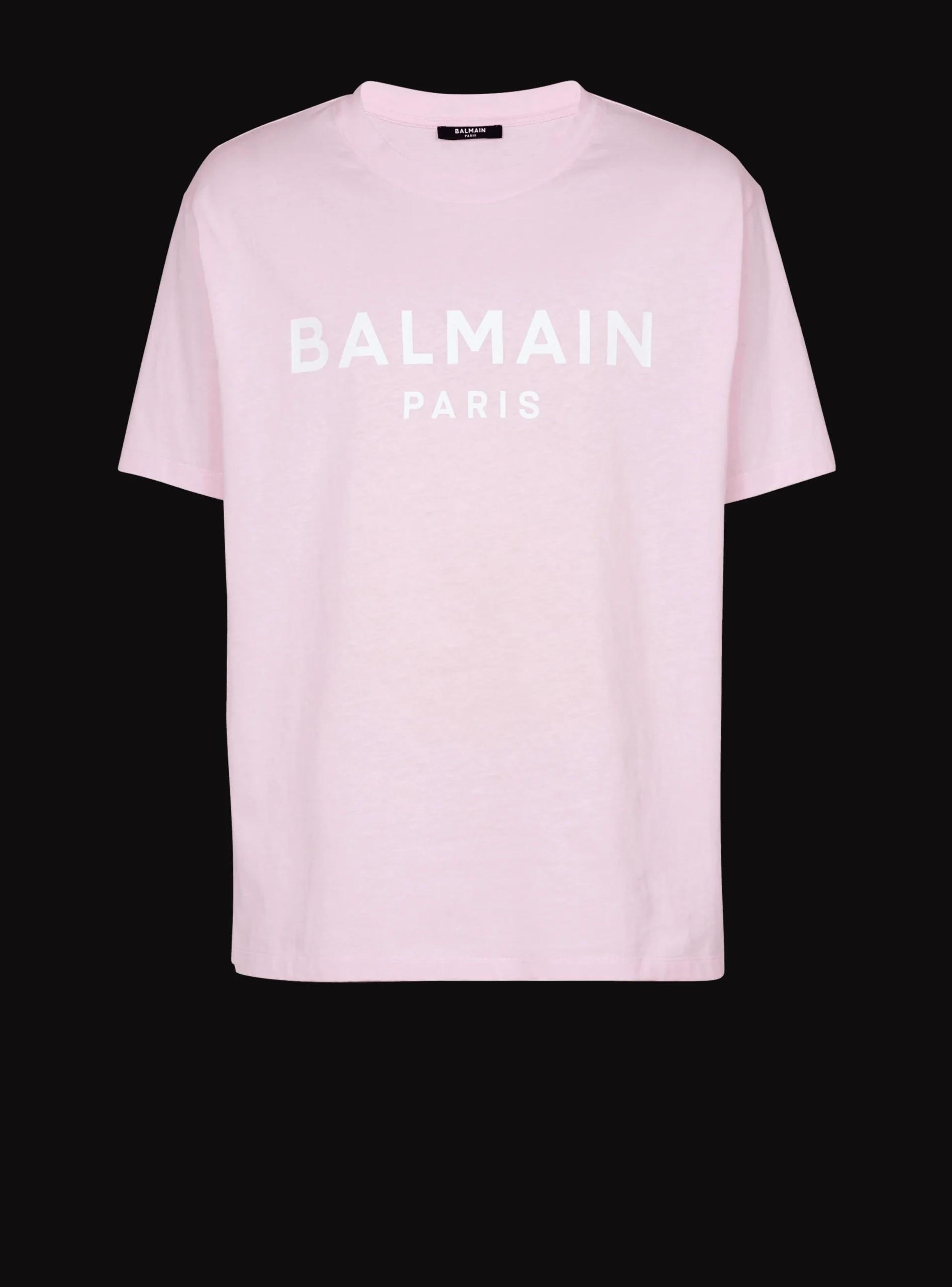 Balmain Printed Paris Short-sleeved T-shirt