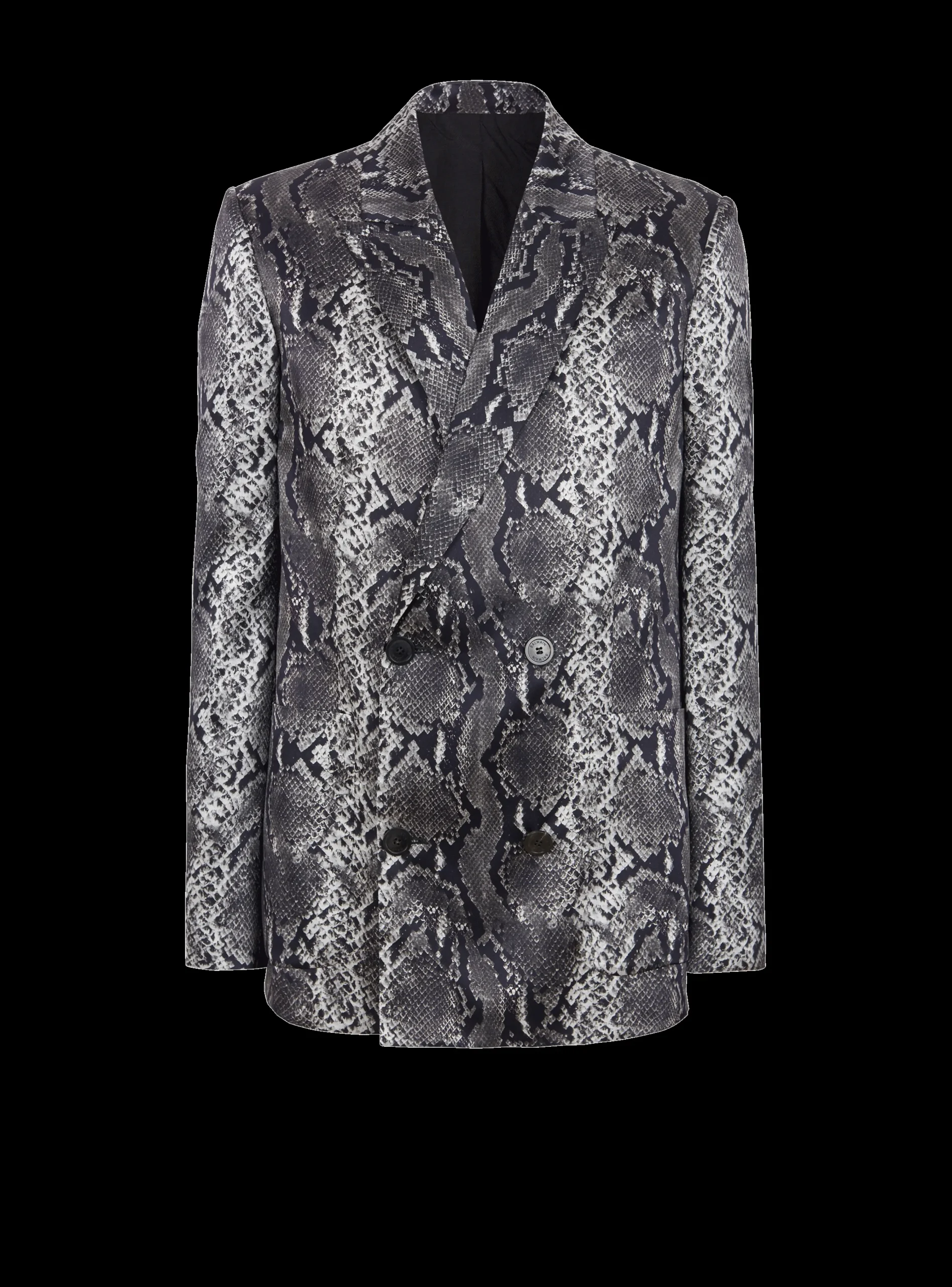 Balmain Printed Silk Blazer