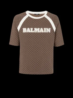 Balmain Retro Mini Monogram T-shirt