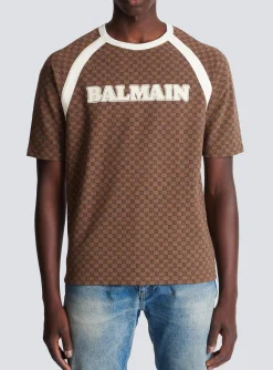 Balmain Retro Mini Monogram T-shirt