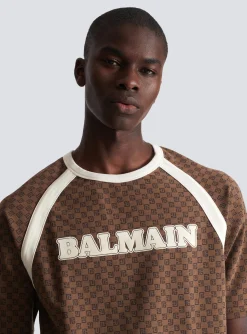 Balmain Retro Mini Monogram T-shirt
