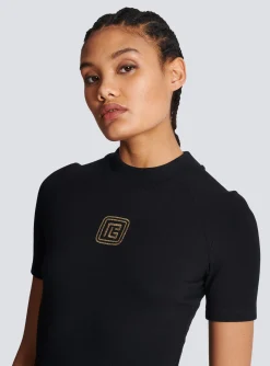 Women Balmain Retro PB T-shirt