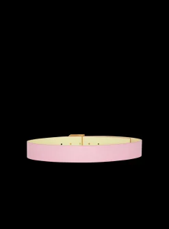 Women Balmain Reversible Smooth Calfskin B-Belt