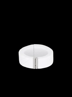 Women Balmain Rose And Grid Resin Cuff