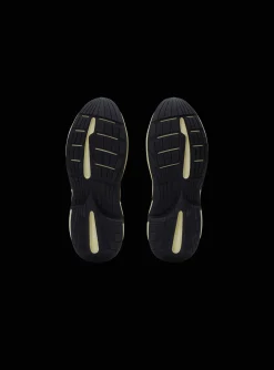 Women Balmain Run-Row Leather And Nylon Trainers
