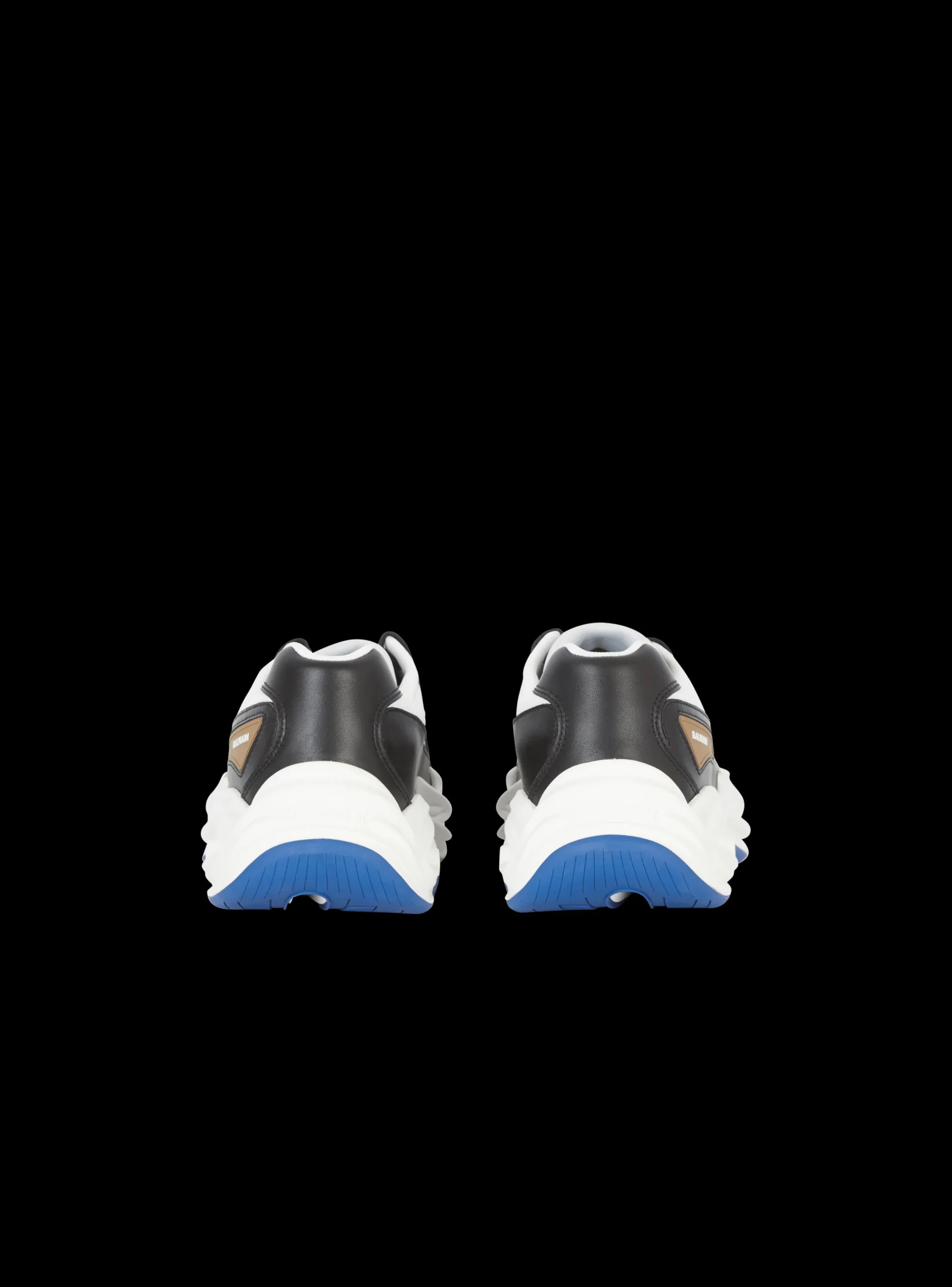 Balmain Run-Row Leather Trainers