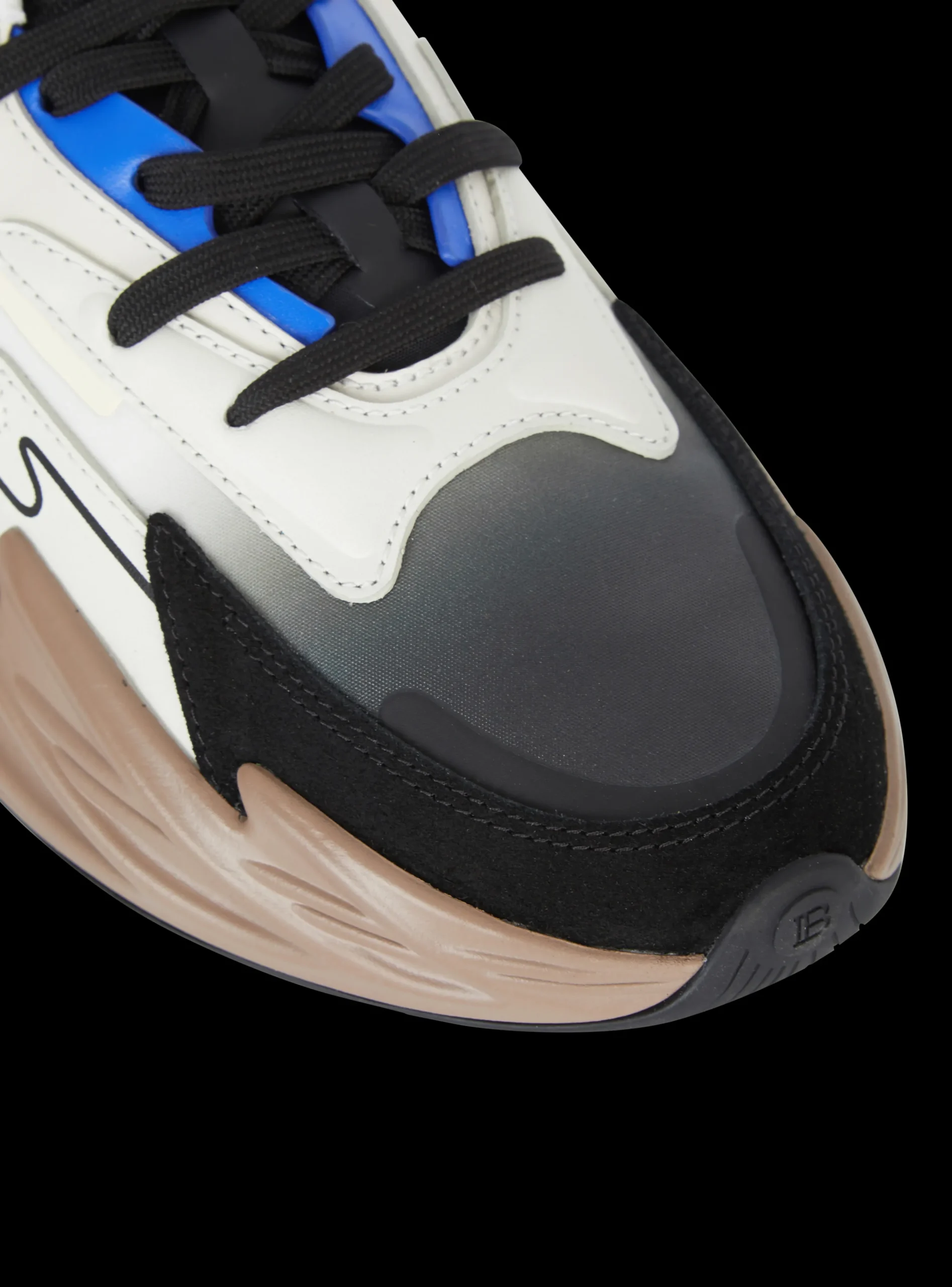 Balmain Run-Row Leather Trainers