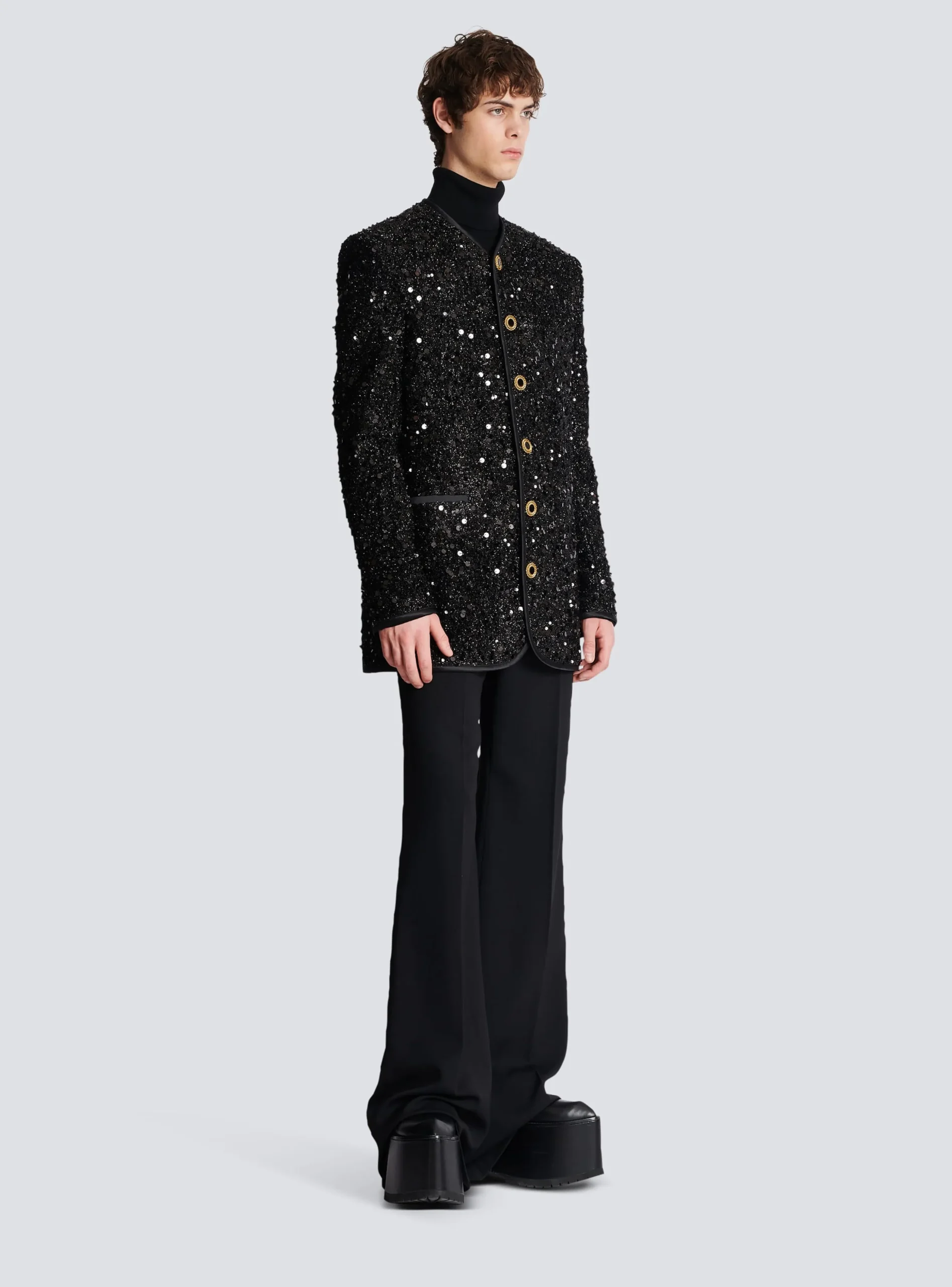 Women Balmain Sequinned Lurex Jacket