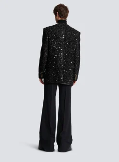 Women Balmain Sequinned Lurex Jacket