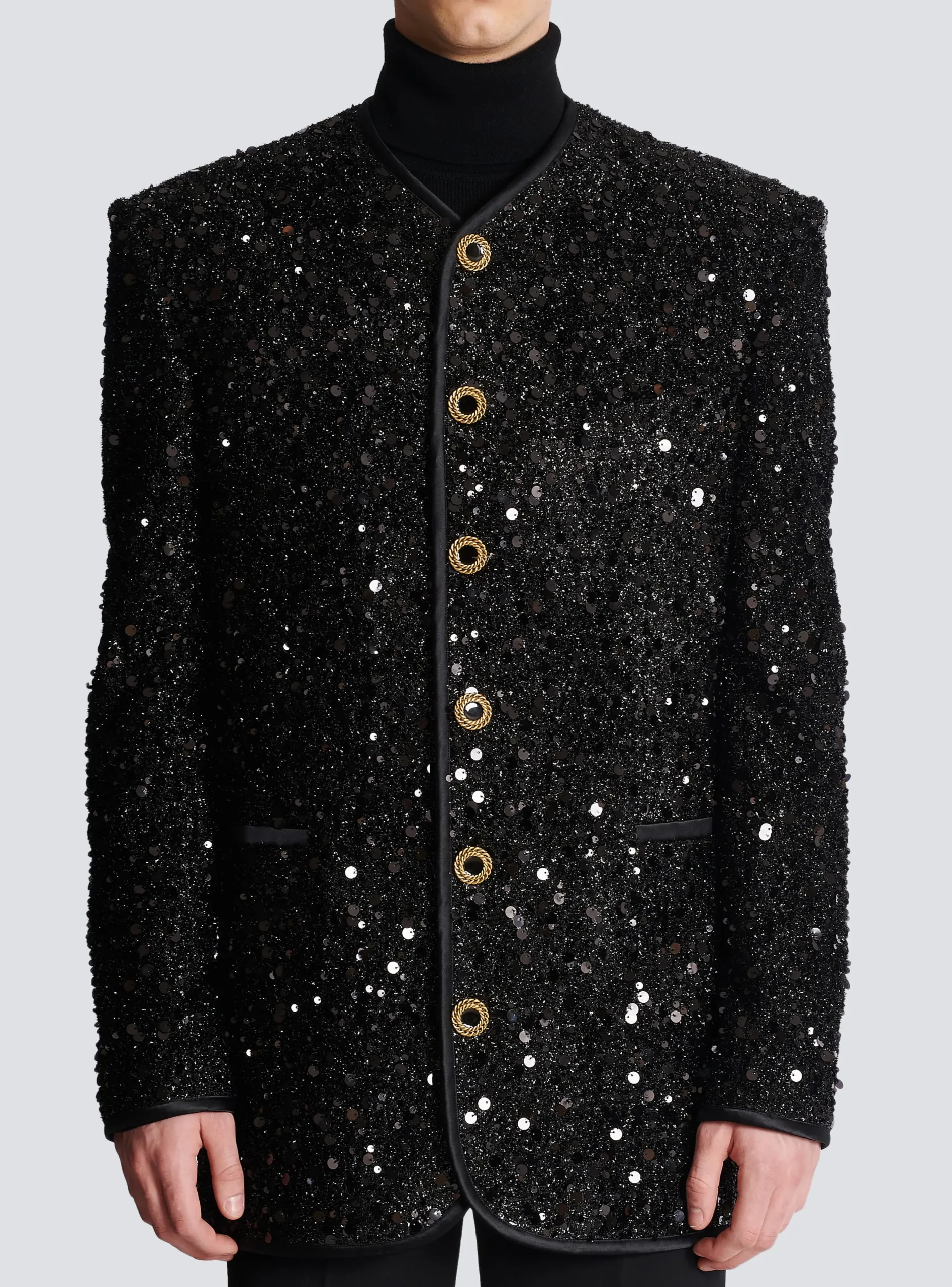 Women Balmain Sequinned Lurex Jacket