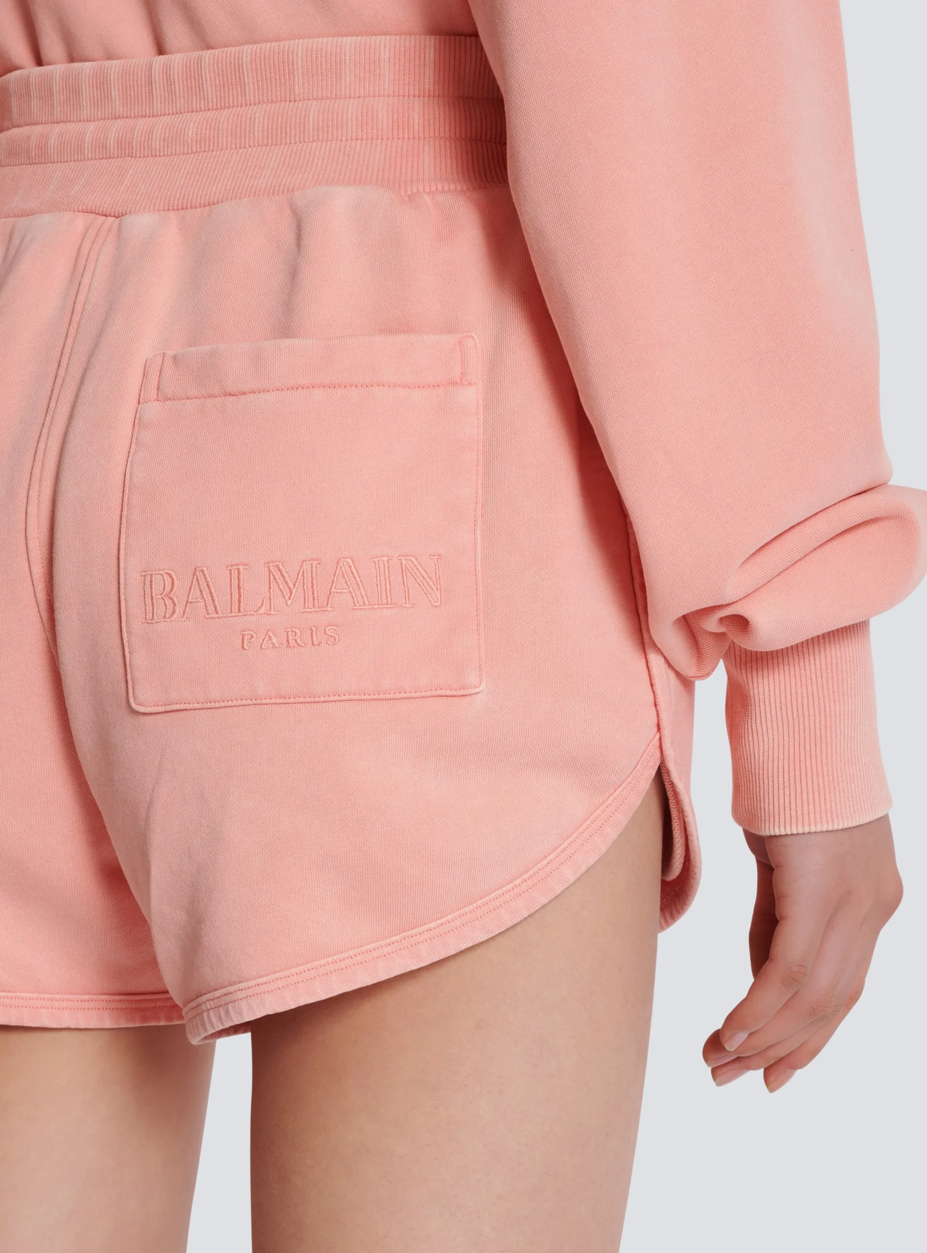 Women Balmain Shorts With Vintage Embroidery