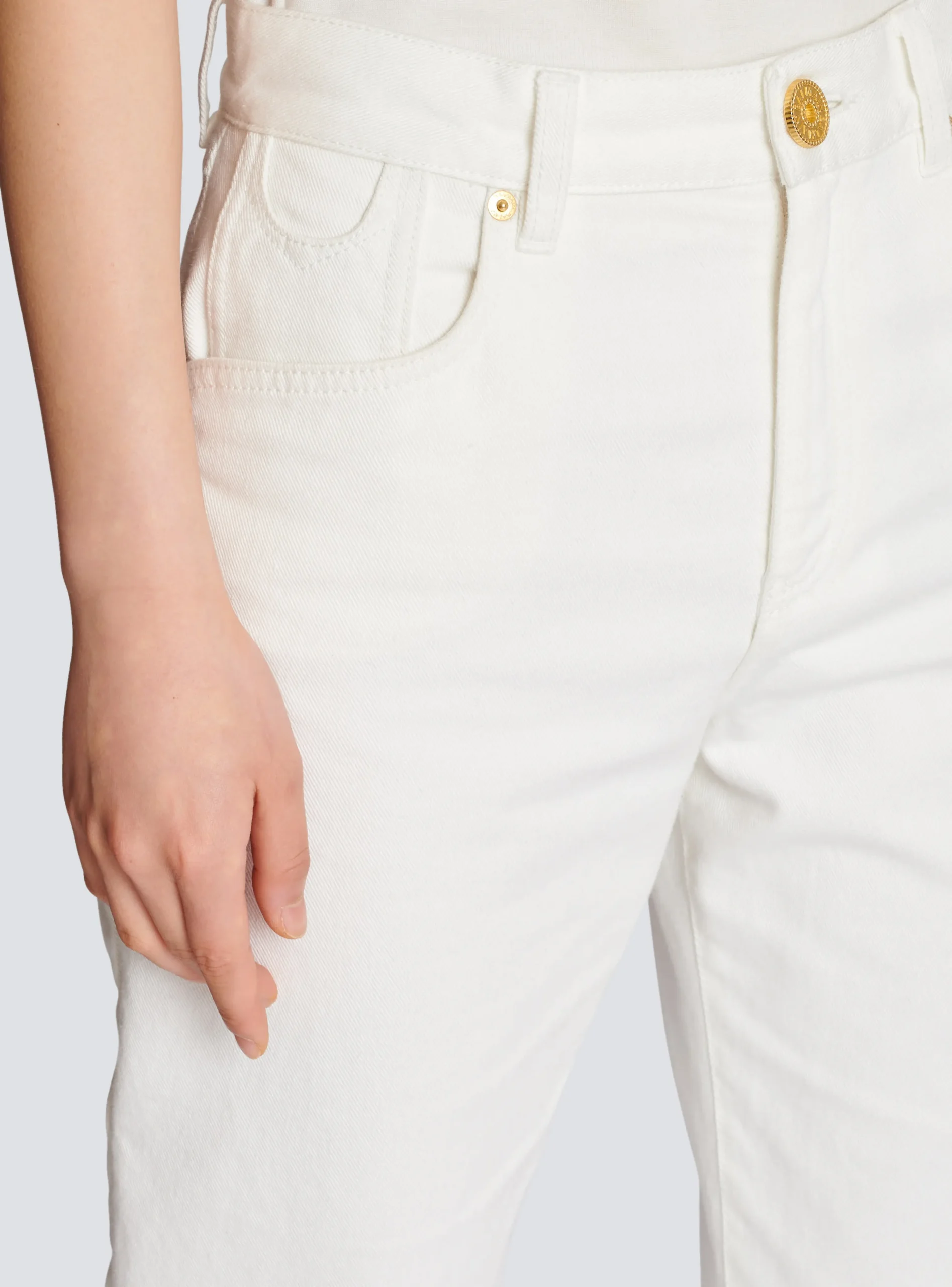 Women Balmain Slim Fit Jeans