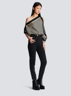 Women Balmain Slim-fit Denim Jeans