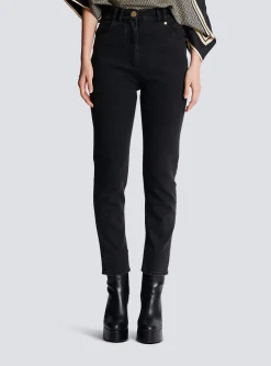 Women Balmain Slim-fit Denim Jeans