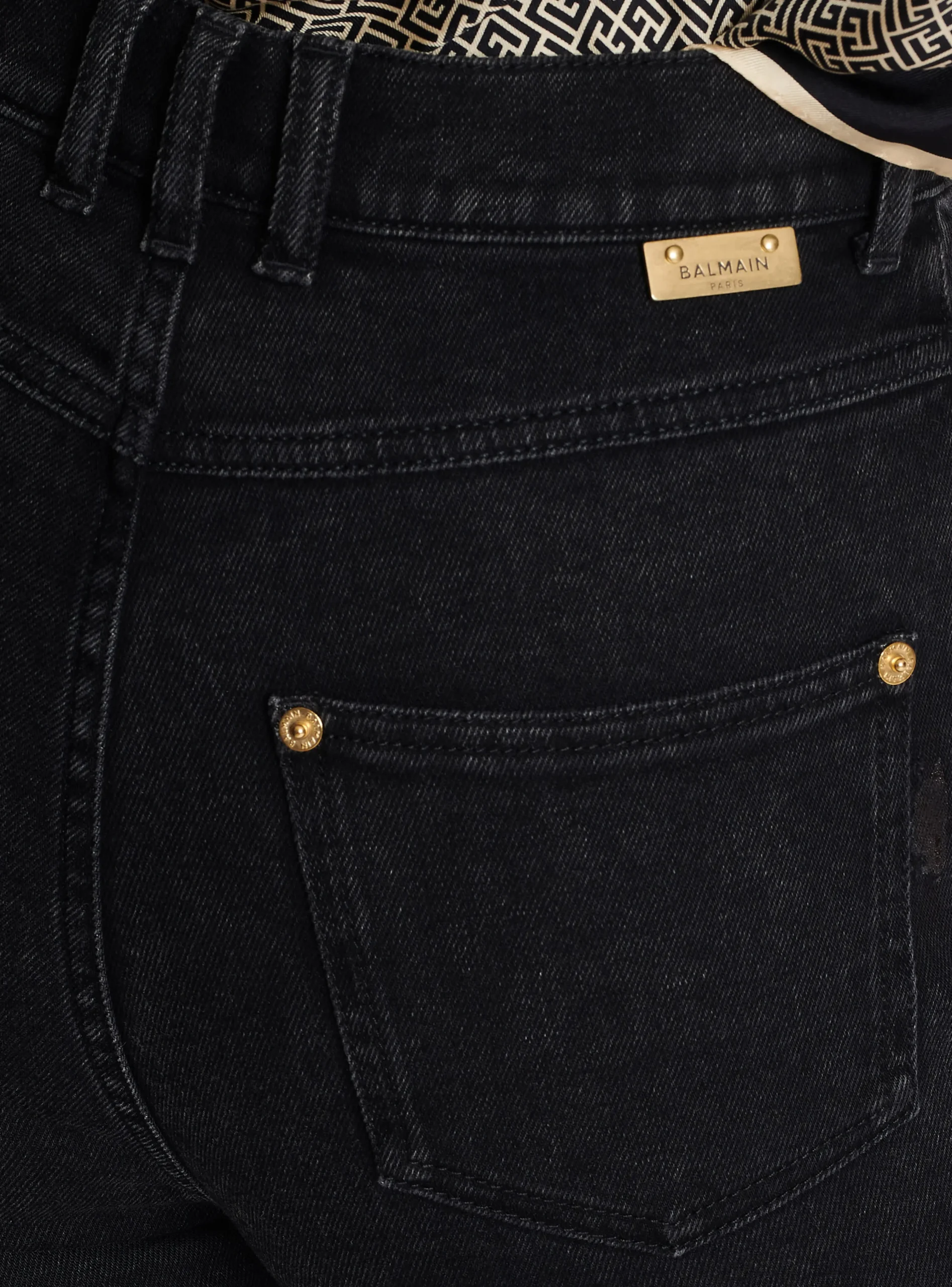 Women Balmain Slim-fit Denim Jeans