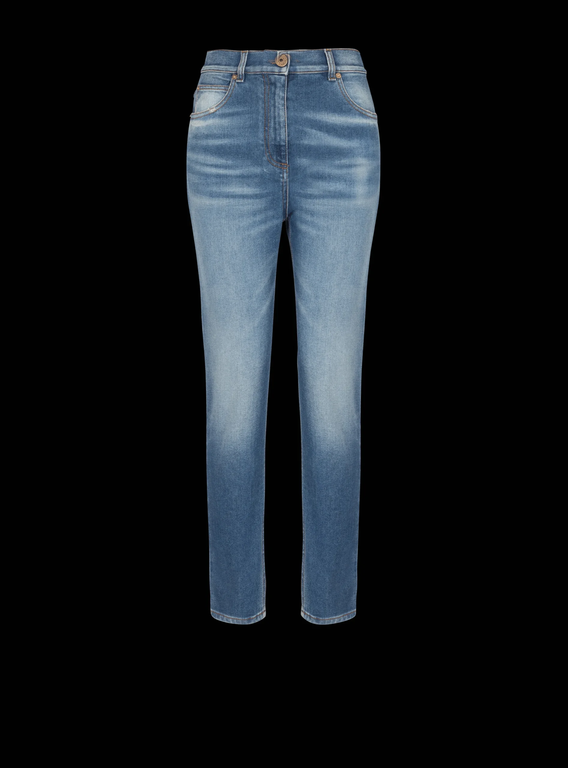 Women Balmain Slim-fit Denim Jeans