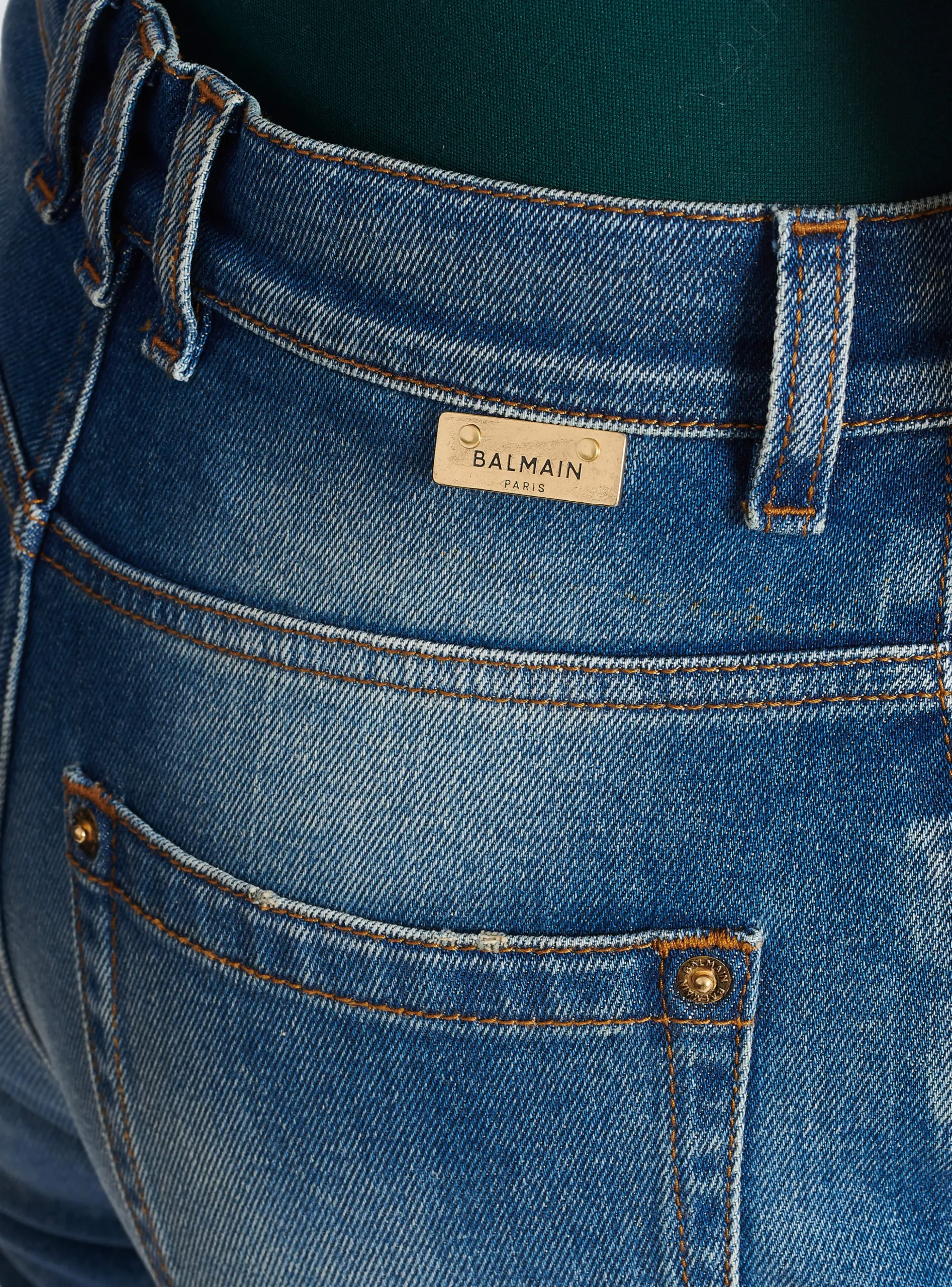 Women Balmain Slim-fit Denim Jeans