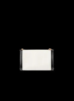 Women Balmain Small-sized Black And Leather 1945 Heritage Bag